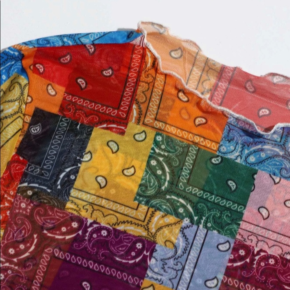 Mesh Women Top Colors - Picture 2 of 4